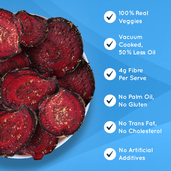 Beetroot Manchurian Chips 60g (Pack of 2)