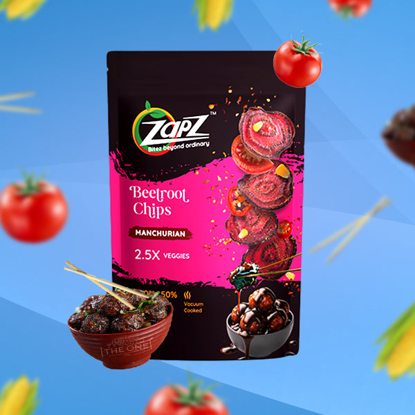 Beetroot Manchurian Chips 60g (Pack of 2)