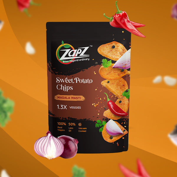 Sweet Potato Masala Masti Chips 90g